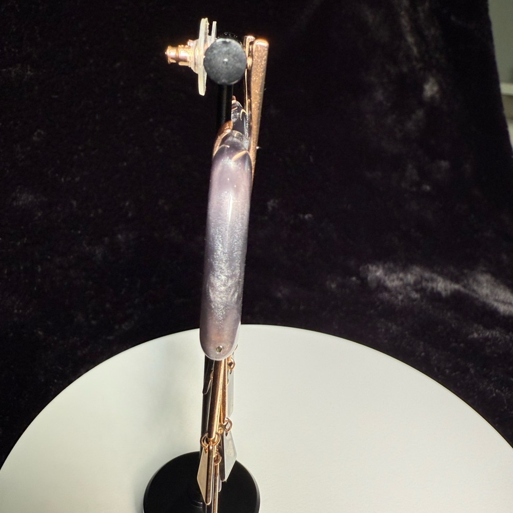 Kendra Scott Metallic Arch Statement Earrings Wit… - image 4